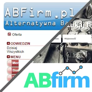 Modernizacja strony www.ABfirm.pl